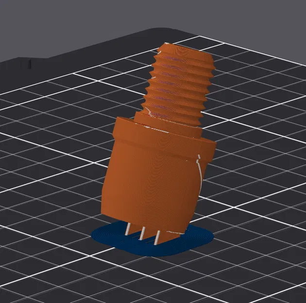 Bàn gấp – Phụ tùng thay thế vít chân bàn - Image 1