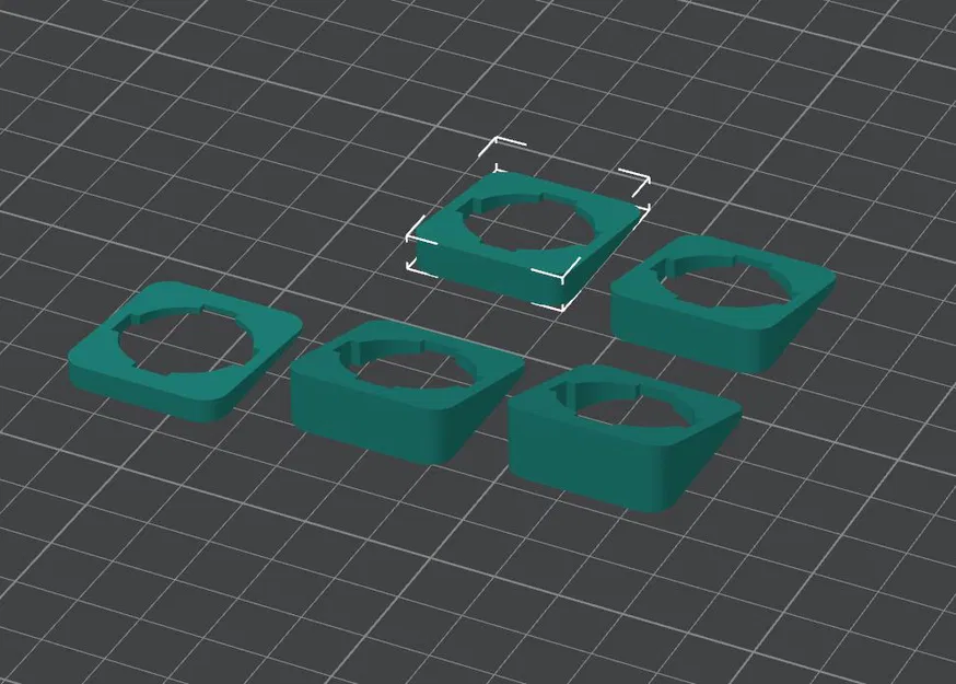 Miếng chỉnh góc camera lùi xe (car rear camera angle piece) - Image 1