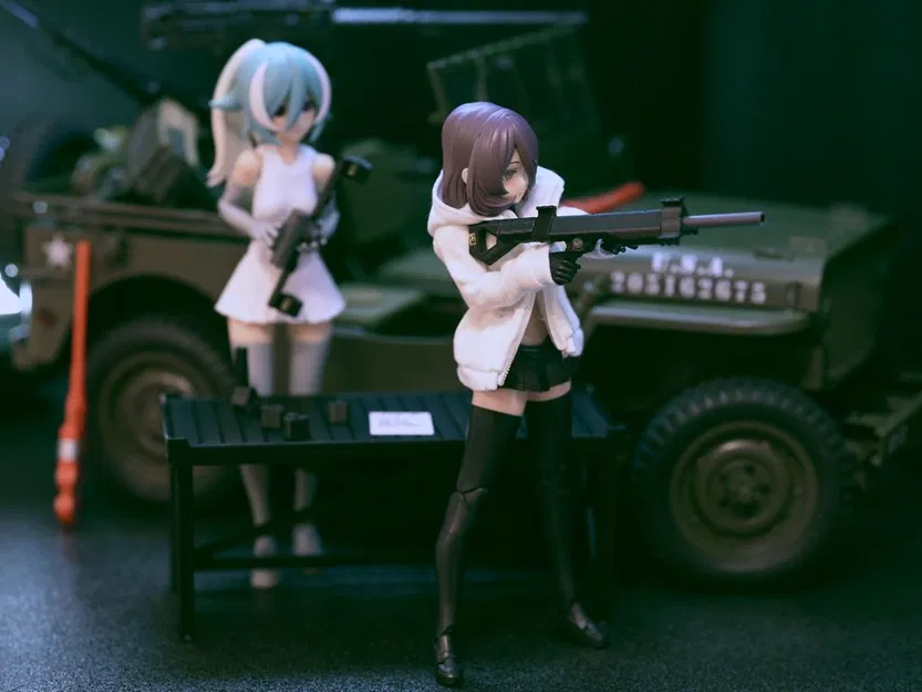 Hệ Energy Gun modular tỉ lệ 1/12 EGS-B1 cho Megami Device BusterDoll - Image 2