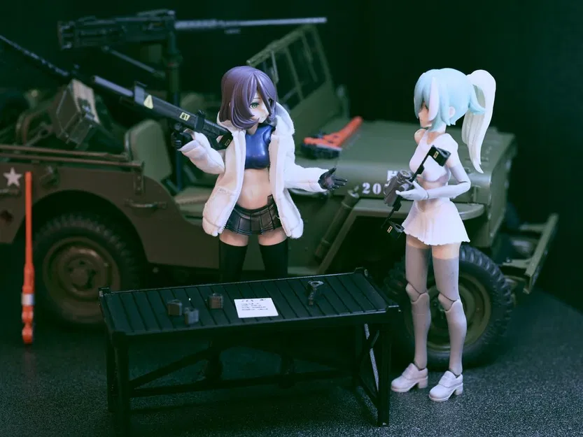 Hệ Energy Gun modular tỉ lệ 1/12 EGS-B1 cho Megami Device BusterDoll - Image 4