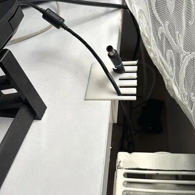 Kẹp Sắp Xếp Dây Trên Bàn (Độ Dày 37mm)