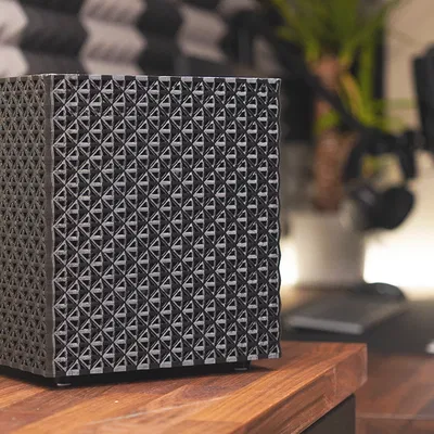 Case PC ITX dạng cube thoáng khí (Clean Vented Cube ITX PC Case)