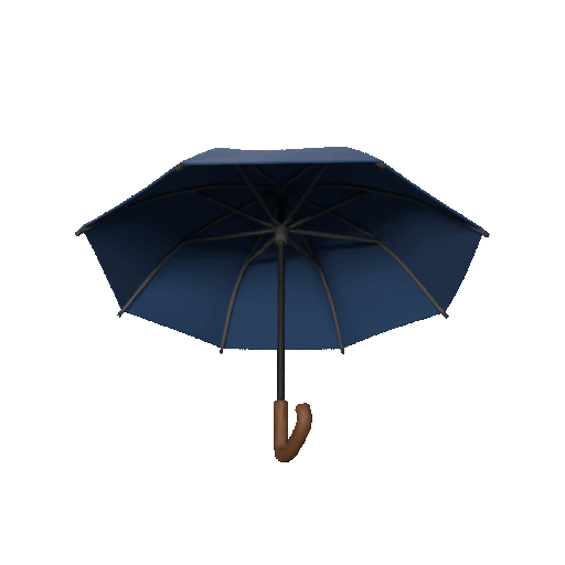 Ô Dù Low Poly - Thumbnail 2