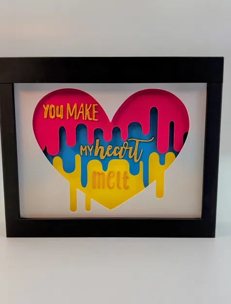 Shadow Box “You Make My Heart Melt” - Image 1