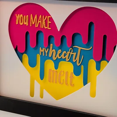 Shadow Box “You Make My Heart Melt”