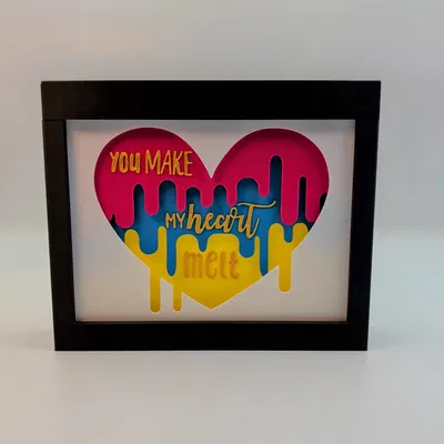 Shadow Box “You Make My Heart Melt”
