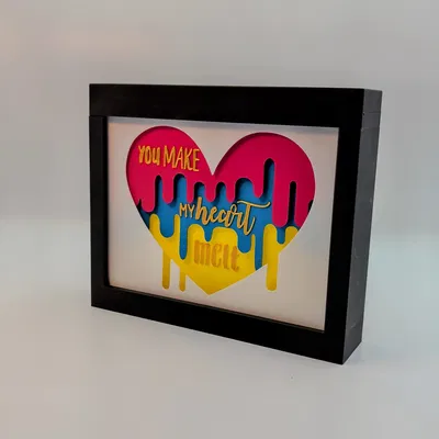 Shadow Box “You Make My Heart Melt”