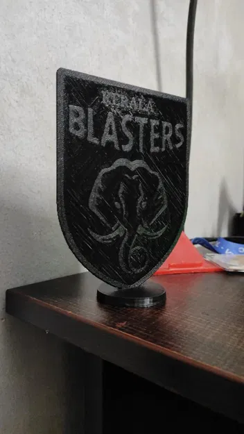 Mô hình 3D logo Kerala Blasters - Image 1