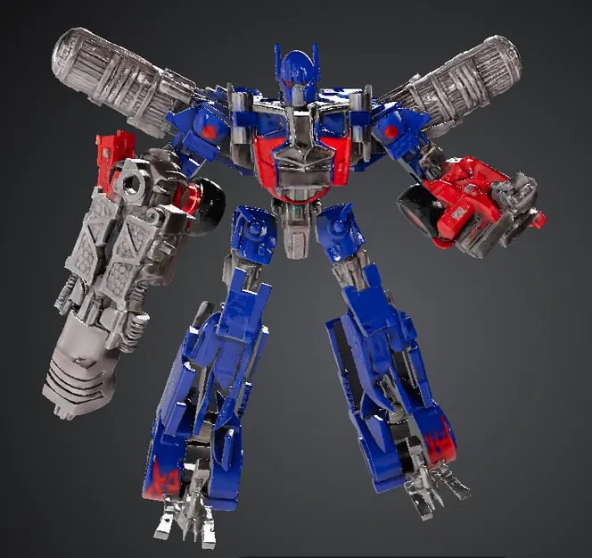 Optimus Prime (Transformers: Dark of the Moon) - Mô hình 3D - Image 1