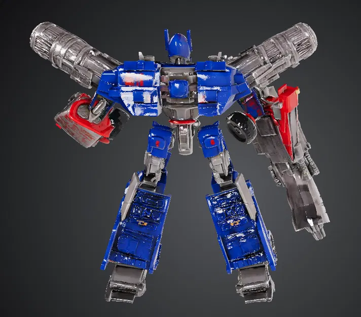 Optimus Prime (Transformers: Dark of the Moon) - Mô hình 3D - Image 3