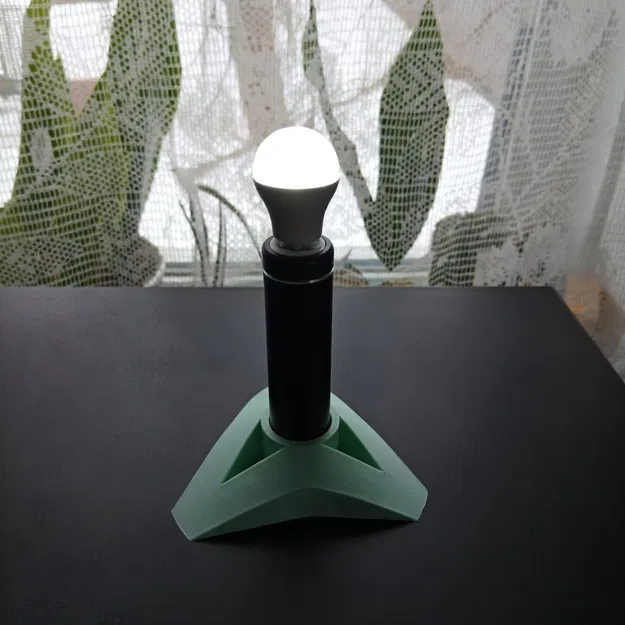 Giá đỡ 1x18650 Power Bank làm đèn pin/đèn cầm tay - Image 2