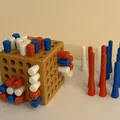 Puzzle Peg-in-Cube (Peg cắm trong khối lập phương) - Thumbnail 1