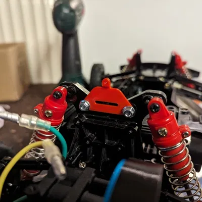 Ngàm gắn thân sau Tamiya Saint Dragon BP7 4035017 (Vintage, khung Madcap)