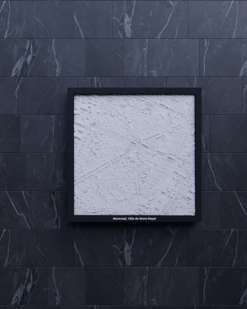 Montreal, Ville de Mont-Royal, Canada - Mô hình thu nhỏ 3D - Image 3