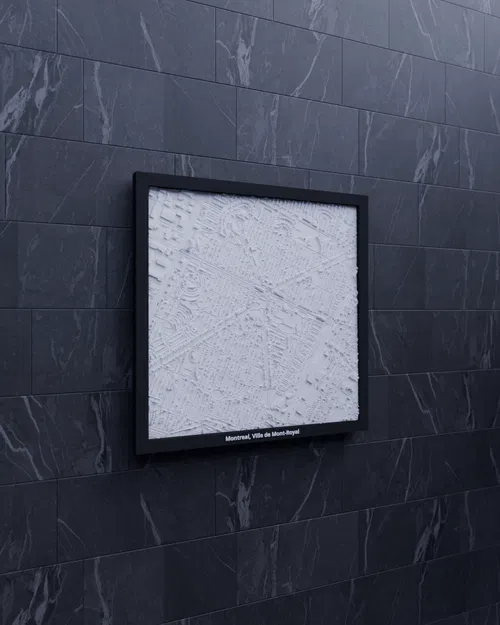 Montreal, Ville de Mont-Royal, Canada - Mô hình thu nhỏ 3D - Image 4