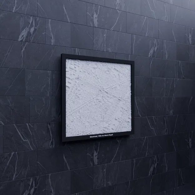 Montreal, Ville de Mont-Royal, Canada - Mô hình thu nhỏ 3D - Image 6