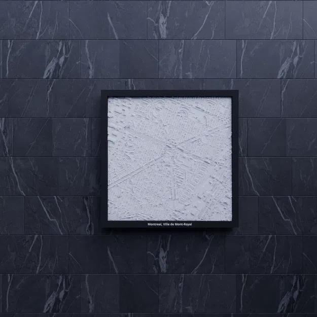 Montreal, Ville de Mont-Royal, Canada - Mô hình thu nhỏ 3D - Image 7