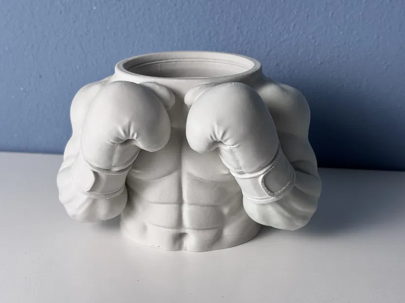 The Champ - Giá Cắm Bút Tượng Bán Thân Võ Sĩ Boxing - Image 3