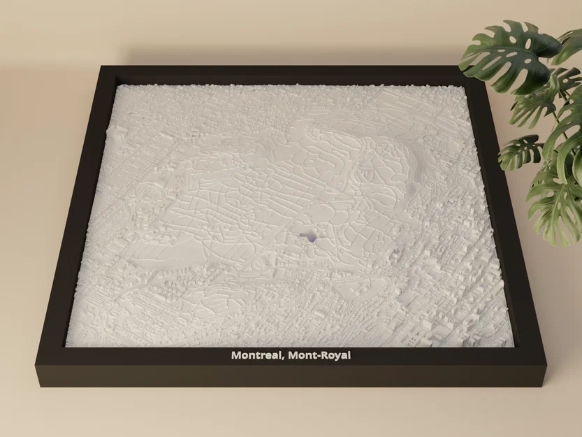 Montreal, Mont-Royal, Canada - Mô hình 3D Miniature - Image 1