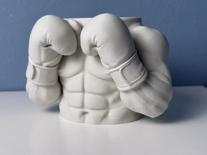 The Champ - Giá Cắm Bút Tượng Bán Thân Võ Sĩ Boxing - Image 4