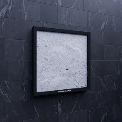 Montreal, Mont-Royal, Canada - Mô hình 3D Miniature