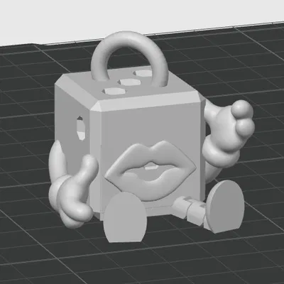 Móc khóa Dice buddy