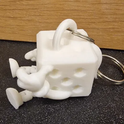 Móc khóa Dice buddy