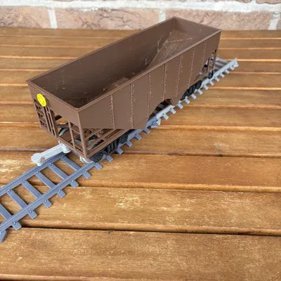 Xe Toa Hopper 2 Ngăn cho O Gauge (2 Bay Hopper Car)