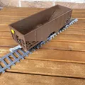 Xe Toa Hopper 2 Ngăn cho O Gauge (2 Bay Hopper Car) - Thumbnail 5