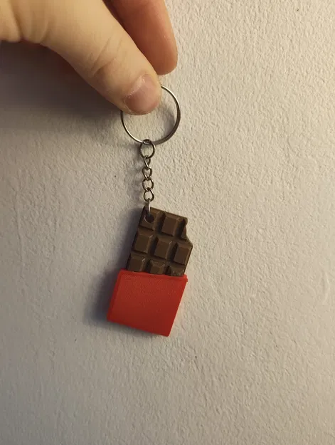 Móc khóa Socola Cách Điệu (In 1 vật liệu & đa vật liệu) - Image 3