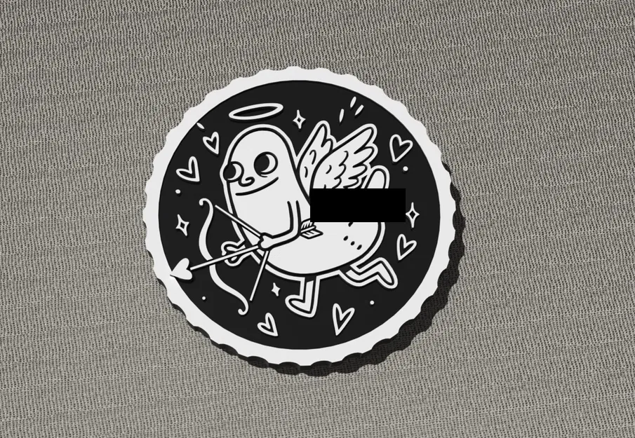 Đồng xu Valentine “đáng ngờ” (Suspicous Valentines coin) - Image 1