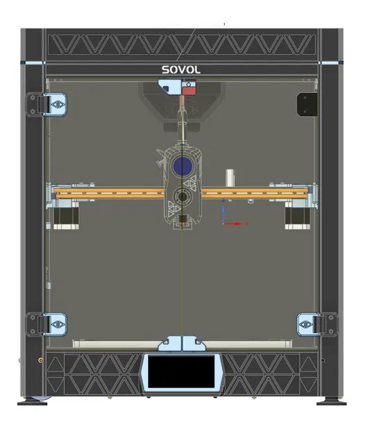 Bản lề & tay nắm cửa Sovol SV08 (enclosure) - Image 2