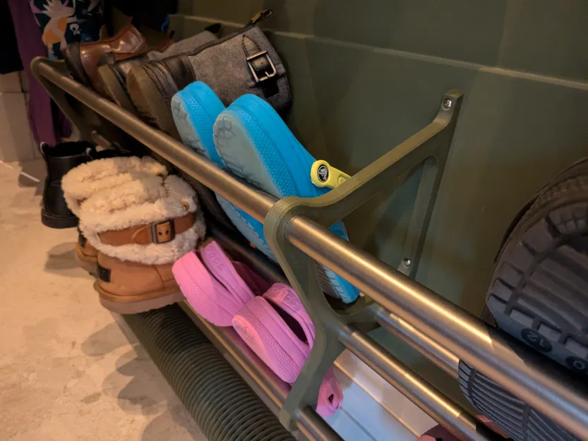 Kệ Giày 2 Tầng Tiết Kiệm Không Gian / Kệ Giày Low Profile - Image 2