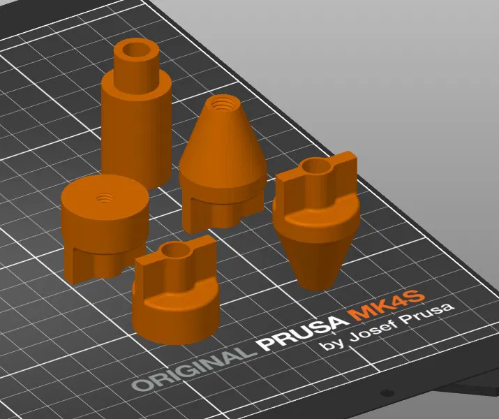 Đai ốc bệ ngồi toilet (Toilet seat nuts) - Image 1