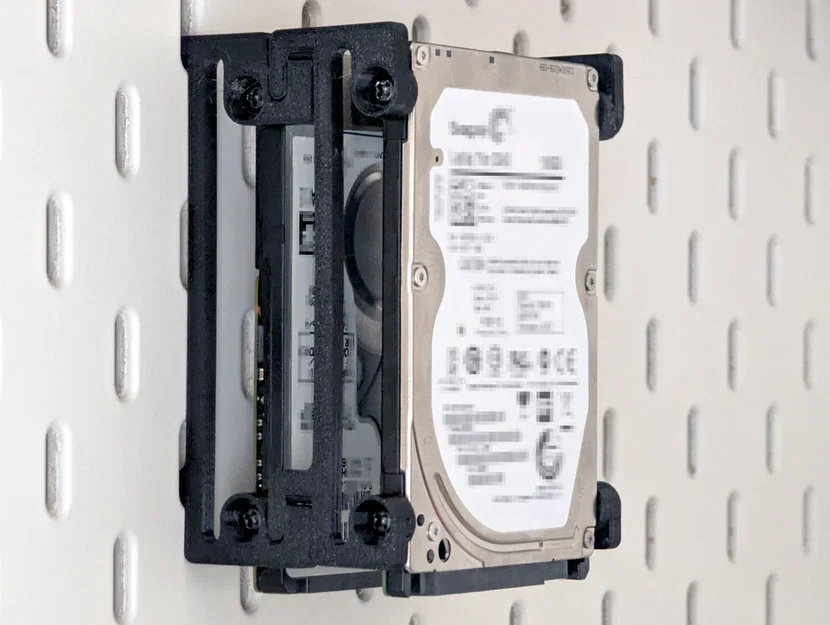 Hệ gá SKADIS + stackable cho ổ 2.5" SATA HDD/SSD (xếp chồng) - Image 1