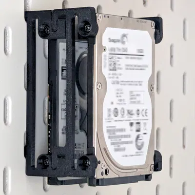 Hệ gá SKADIS + stackable cho ổ 2.5" SATA HDD/SSD (xếp chồng)