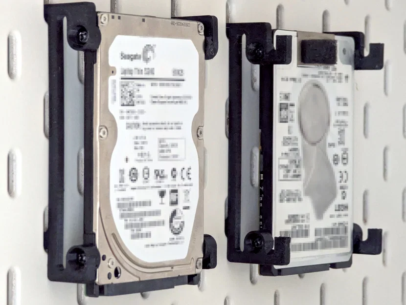 Hệ gá SKADIS + stackable cho ổ 2.5" SATA HDD/SSD (xếp chồng) - Image 2