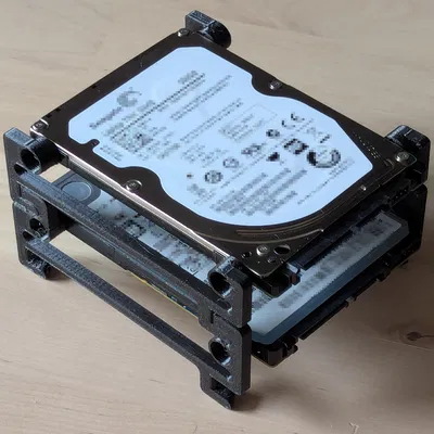 Hệ gá SKADIS + stackable cho ổ 2.5" SATA HDD/SSD (xếp chồng)