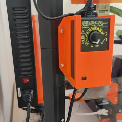 Giá đỡ bộ điều khiển radial fan (Halterung für Steuerung eines Radiallüfters)