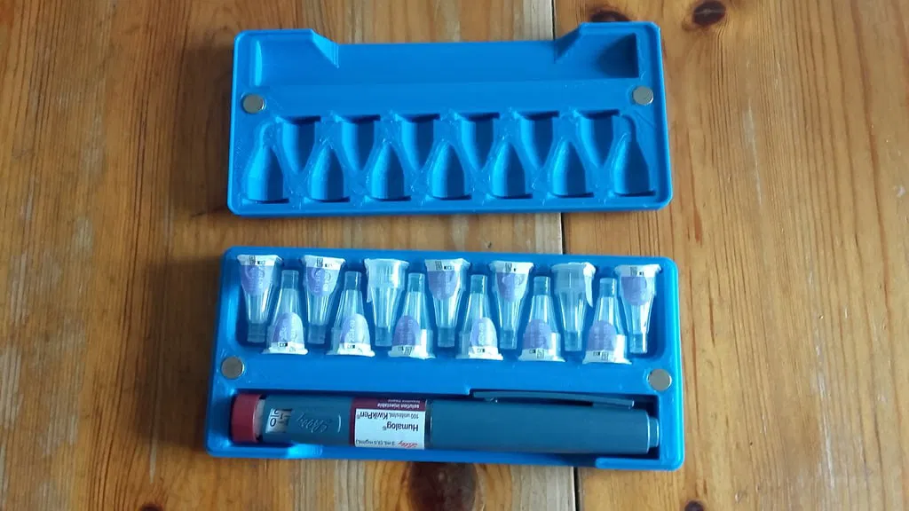 Hộp đựng bút tiêm insulin (Boite stylo à insuline / Insulin pen box) - Image 2