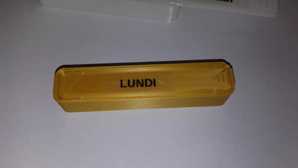 Pilulier - Tabs dispender (Hộp chia thuốc 3 ngăn) - Image 4