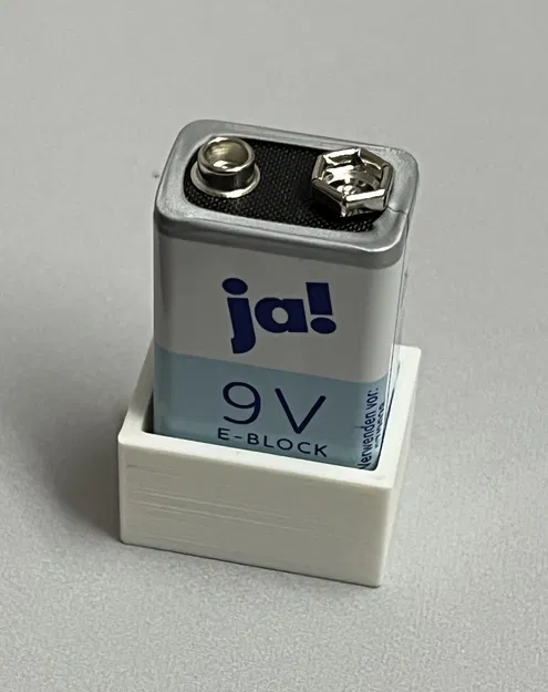 Ngàm giữ pin 9V đơn giản - Image 1