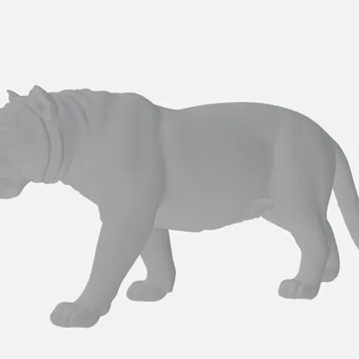 Tiger (Hổ) – Mô hình Hổ đứng