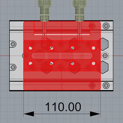 Bộ chuyển Losmandy sang Vixen dovetail (Losmandy to Vixen dovetail converter)