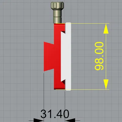 Bộ chuyển Losmandy sang Vixen dovetail (Losmandy to Vixen dovetail converter)