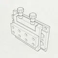 Bộ chuyển Losmandy sang Vixen dovetail (Losmandy to Vixen dovetail converter) - Thumbnail 4