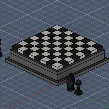 Bàn cờ vua + Bộ quân cờ (Chessboard + Chess Pieces)