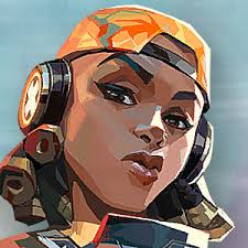 valorant agents – Nhân vật nữ đeo mặt nạ xanh - Image 1