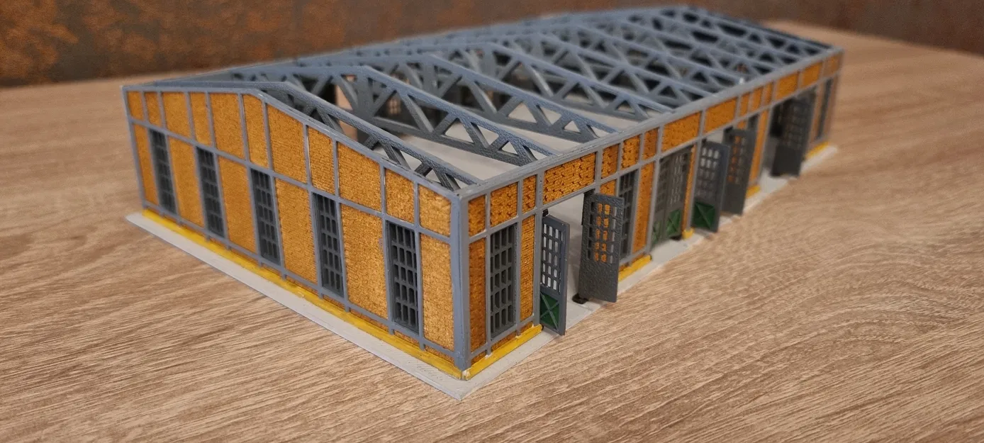 Lokschuppen cho Schiebebühne – Spur Z (1:220) - Image 4