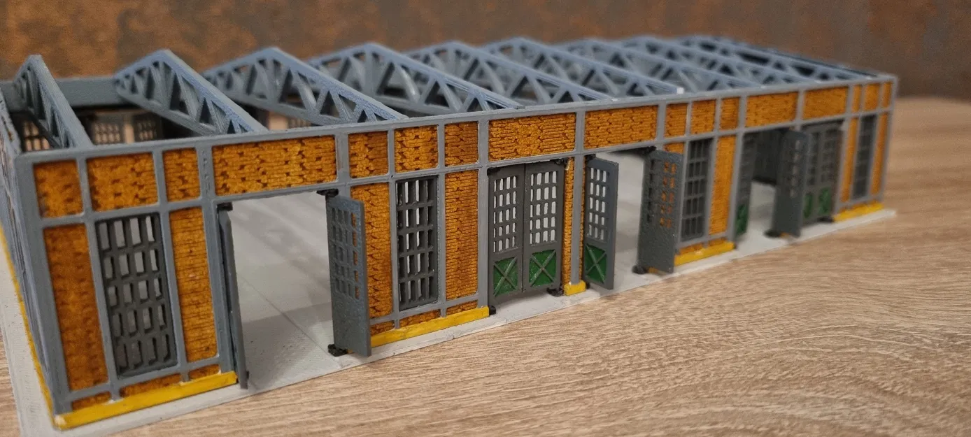 Lokschuppen cho Schiebebühne – Spur Z (1:220) - Image 5